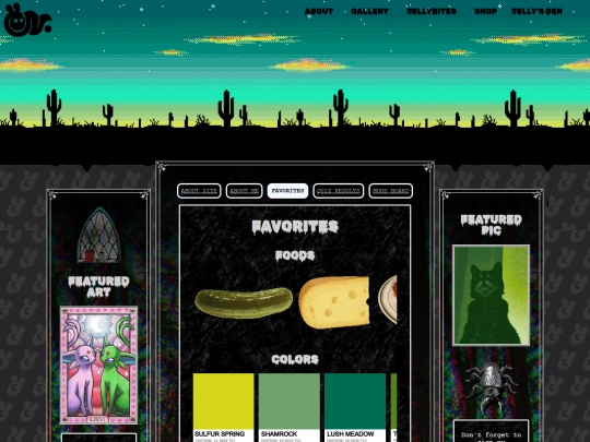 Favorites screenshot