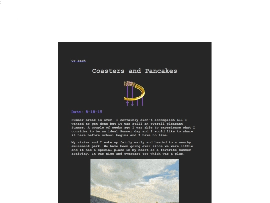 JB-CoastersNpancakes screenshot