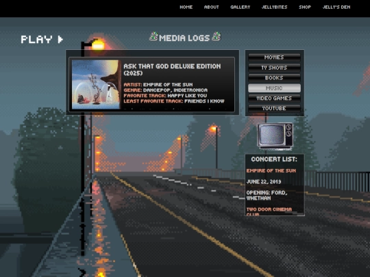 Music screenshot