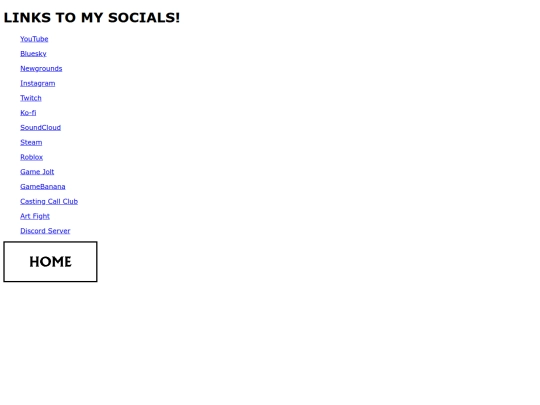 links screenshot