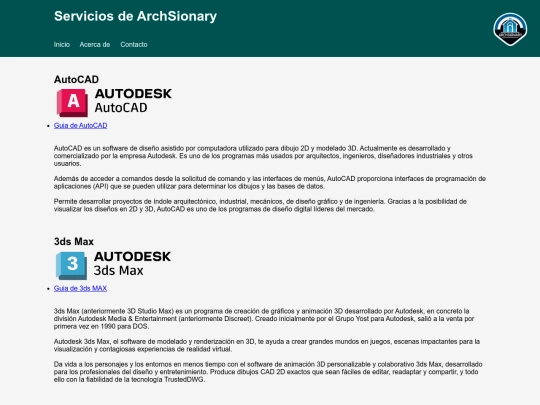 Servicios screenshot