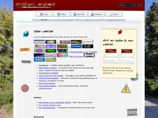 more-stuff/other-websites screenshot