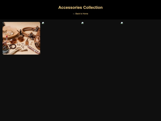 accessories screenshot