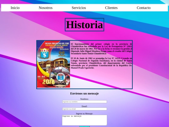 trabajo grupal/Historia screenshot
