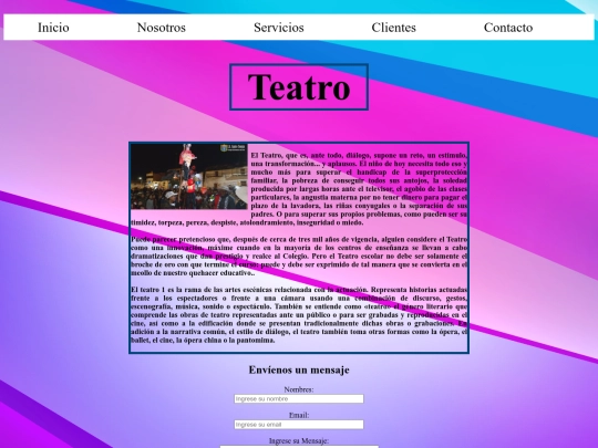 trabajo grupal/Teatro screenshot