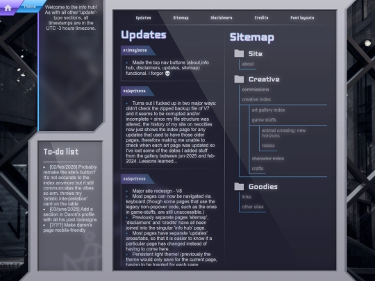info-hub screenshot
