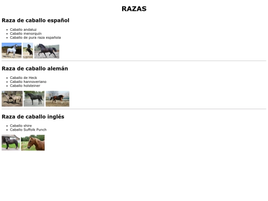 caballos/caballos screenshot