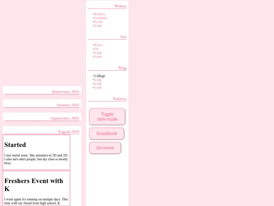 JessicaCollege screenshot