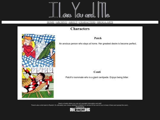 comics/ILMAY/characters screenshot
