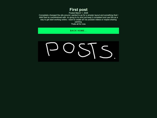 blog screenshot