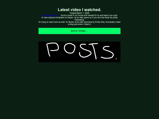 links screenshot