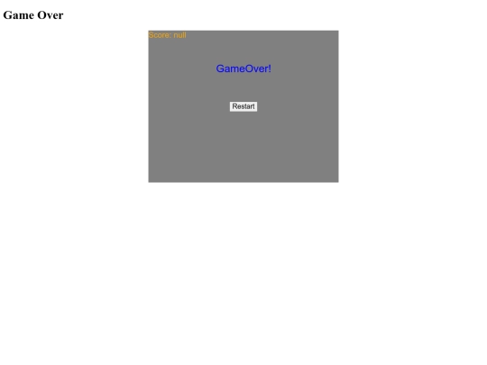 Gameoverfish screenshot