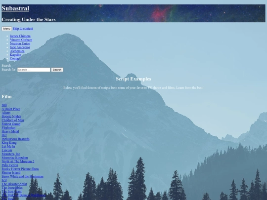scripts screenshot
