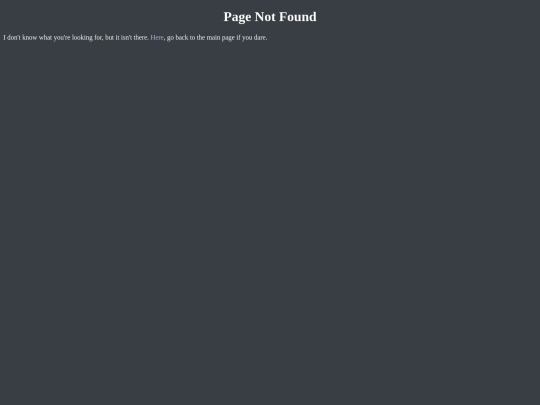 not_found screenshot