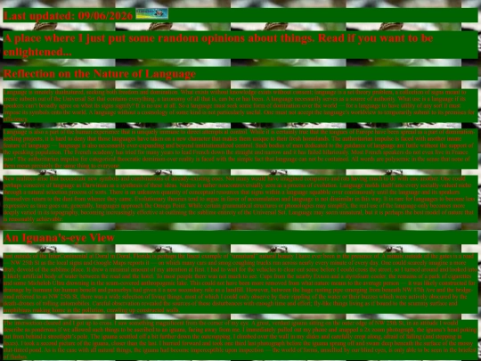 opinions screenshot