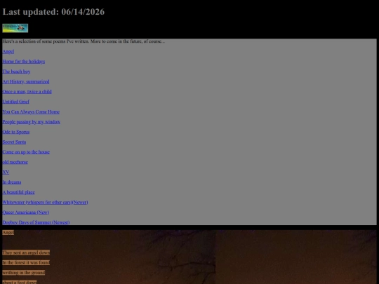 poem screenshot