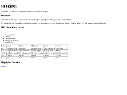 miperfil screenshot