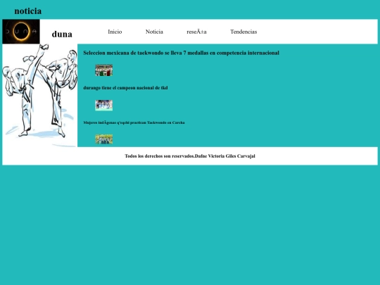 dafne/noticias screenshot