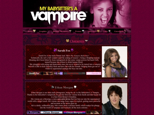 Characters screenshot
