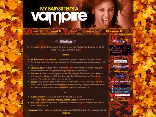 Sitemap screenshot