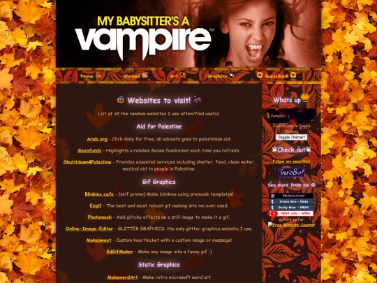 sites screenshot