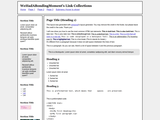 index screenshot