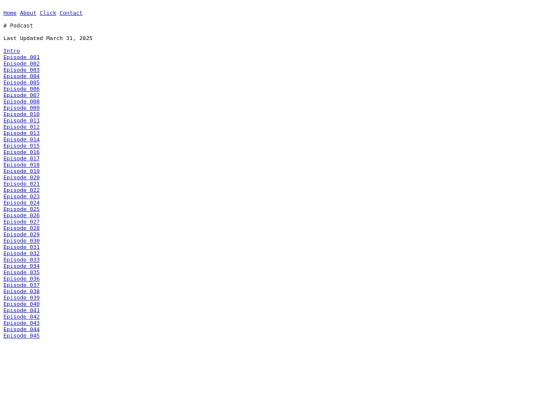 Podcast screenshot