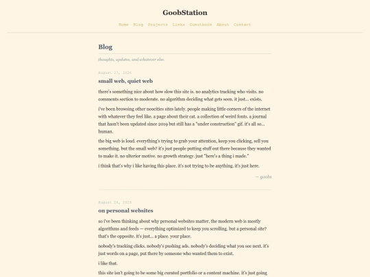 blog screenshot