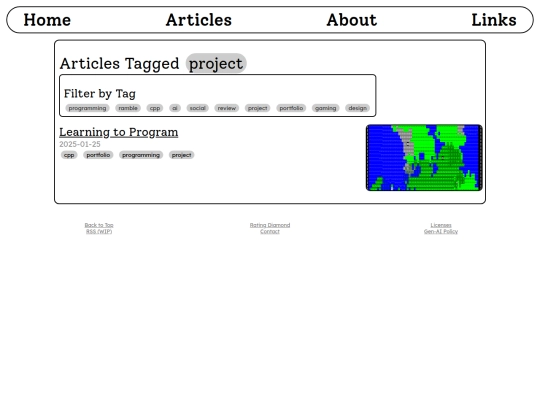 tag/project screenshot