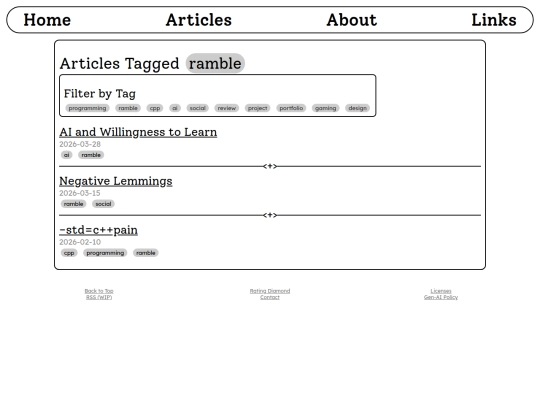 tag/ramble screenshot