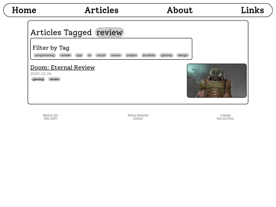 tag/review screenshot