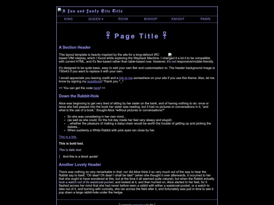 Diablerie Layout screenshot