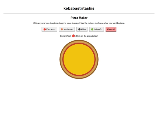 makeapizza screenshot