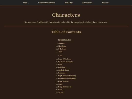 characters screenshot