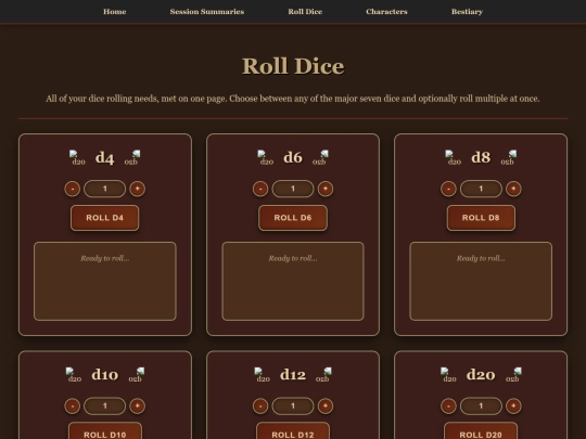 dice screenshot