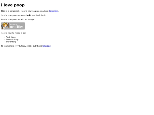homepage screenshot