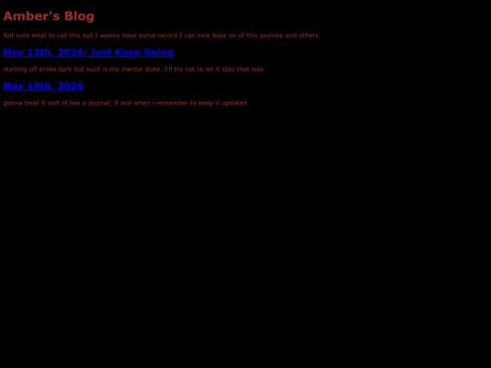 blog screenshot