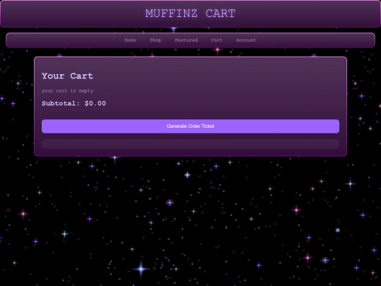 cart screenshot