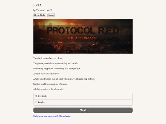PRTA/PRTA screenshot
