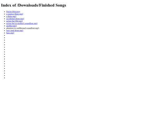 Downloads/Song Projects/songprojects screenshot