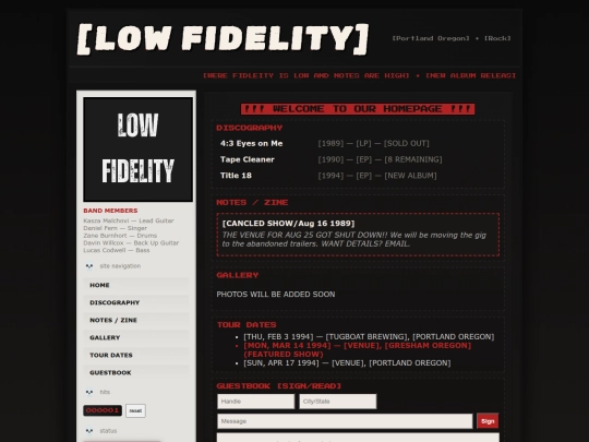 LowFidelity screenshot
