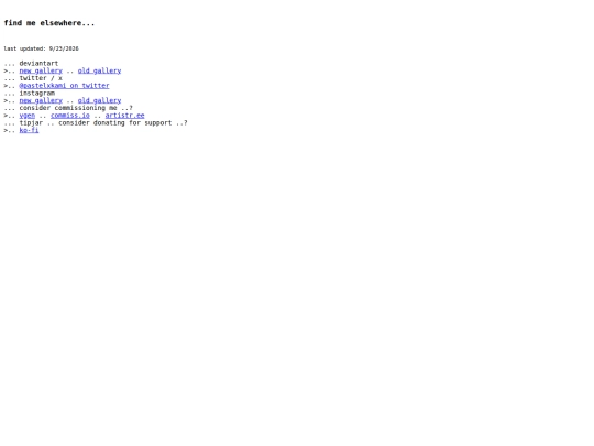 links screenshot