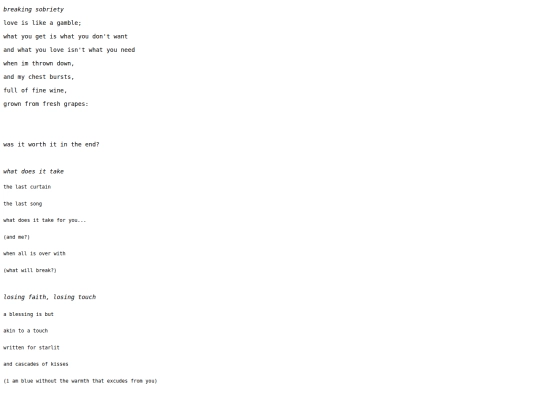 writing screenshot