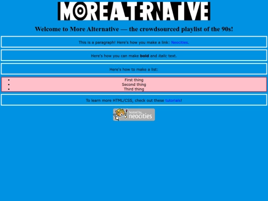 index screenshot