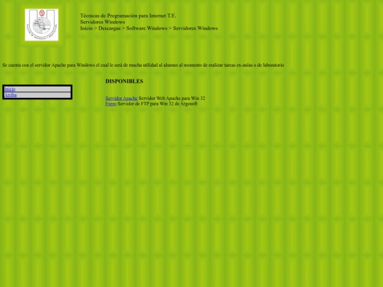 descargas/windows/servidores/winserv screenshot