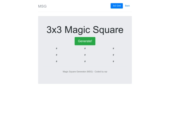 magic screenshot