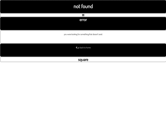not_found screenshot
