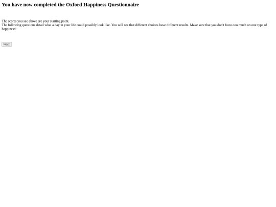 happiness/page/scoreQuestionComplete screenshot