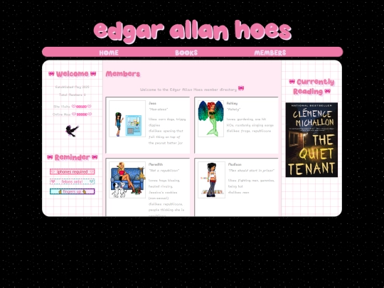 MEMBERS screenshot