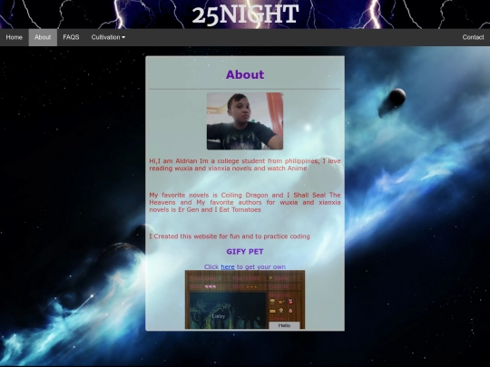 About screenshot